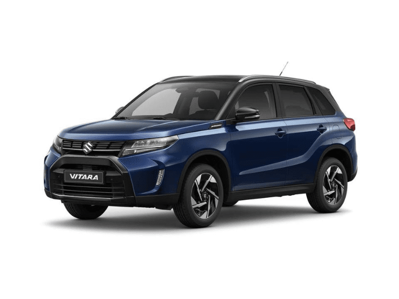 El Suzuki Vitara automático es un SUV compacto y elegante, perfecto para quienes buscan una conducción cómoda y sin complicaciones en Menorca. Equipado con cambio automático, aire acondicionado, pantalla multimedia y asistentes de conducción, ofrece una experiencia suave y segura tanto en carretera como en caminos rurales. Con capacidad para 5 pasajeros y un maletero espacioso, es ideal para familias, parejas o grupos pequeños que desean moverse por la isla con total libertad y confort. Su altura y buena visibilidad lo hacen perfecto para disfrutar cada trayecto.