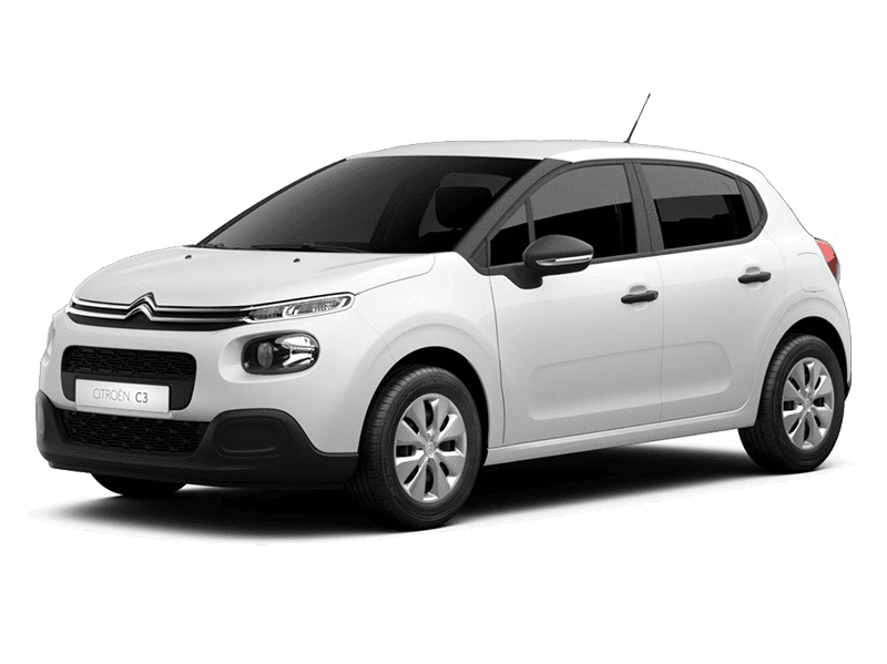 El Citroën C3 es el compañero perfecto para tus vacaciones en Menorca. Compacto pero espacioso, ofrece capacidad para 5 pasajeros y un maletero amplio, ideal para equipaje o compras durante tu estancia. Su diseño moderno, aire acondicionado, sistema multimedia y bajo consumo lo convierten en una opción cómoda y eficiente tanto para trayectos cortos como para recorrer toda la isla. Además, su tamaño es ideal para moverse con agilidad por las carreteras menorquinas y aparcar con facilidad en cualquier lugar.